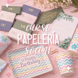 Curso Stationery Papelería Social