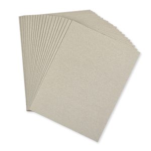 Cartón Gris 2mm tamaño Carta paq/20