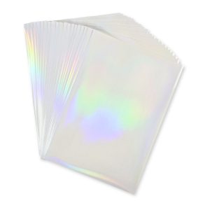 Laminado En Frio Holografico Autoadhesivo 20 Hojas